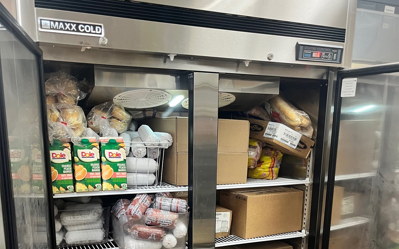 Food in refrigerator